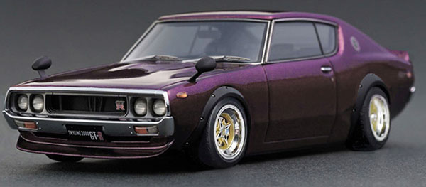 1/18 Nissan Skyline 2000 GT-R (KPGC110) Purple