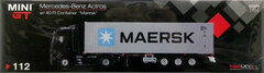 1/64 Mercedes-Benz Actros 40ft Container w/
