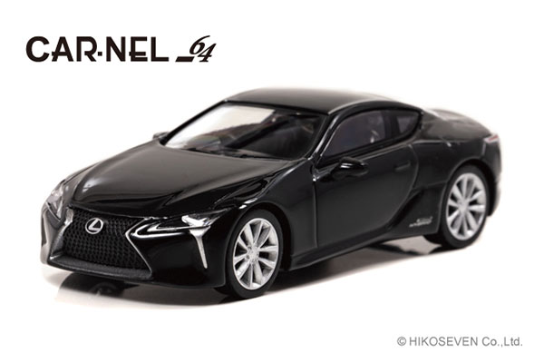 1/64 Lexus LC500h 2018 Graphite Black Glass Flake