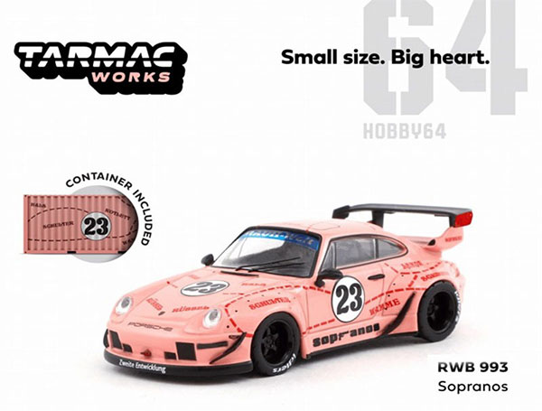 1/64 RWB 993 Sopranos Container BOX Package