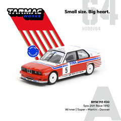 1/64 BMW M3 E30 Spa 24hours Race 1992 Winner Driver: Soper / Martin / Danner
