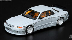 1/64 Nissan GT-R R32 Pandem Matte Gray