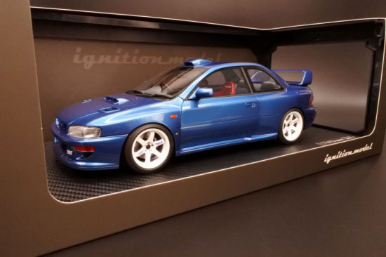 1/18 SUBARU Impreza 22B-STi Version (GC8 Custom) Blue