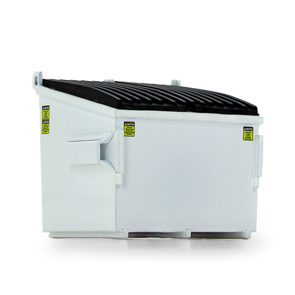 1/34 Garbage Bin (White)