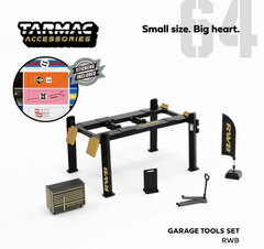 1/64 Garage tools set RWB