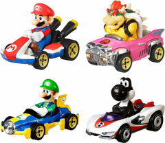 Hot Wheels Mario Kart 4Pack