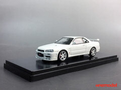 1/43 Nissan GT-R R34 White