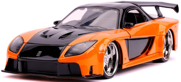 1/24 F&F HANS Mazda RX-7 Orange