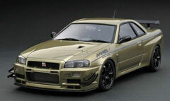 1/43 Nissan Skyline GT-R Mine's (R34) Millennium Jade