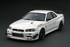 1/43 Nissan Skyline GT-R Mine's (R34) White