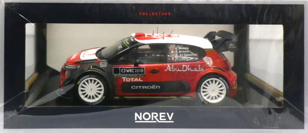 1/18 Citroen C3 WRC 2018 Official Presentation
