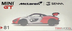 1/64 McLaren Senna Orange/White (Right-hand Steering)