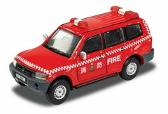 Tiny City No.106 Mitsubishi Pajero 2003 Fire Fighting Command Vehicle