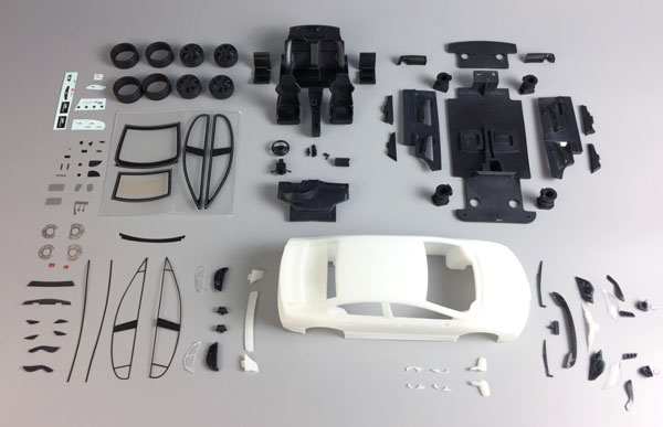 1/24 Honda Civic FD2 Mugen RR Kit Set