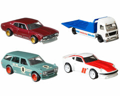 Hot Wheels Premium Collector Set Assortment - Nissan Garage 2 Sets Assortment Carton