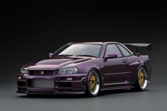 1/18 Nismo R34 GT-R R-tune Midnight Purple