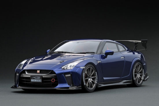 1/18 TOP SECRET GT-R (R35) Blue Metallic
