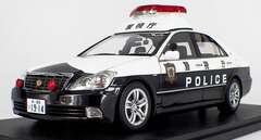 1/18 Toyota Crown (GRS180) Metropolitan Police Department Motor Patrol Unit #110