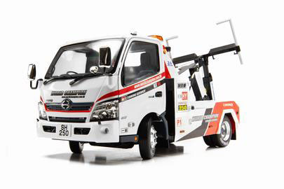 1/18 Hino 300 World Champion Tow Truck