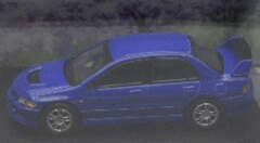 1/64 Mitsubishi EVO IX Blue