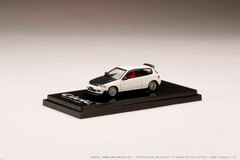 1/64 Honda Civic (EG6) JDM STYLE / Mesh Wheel Frost White