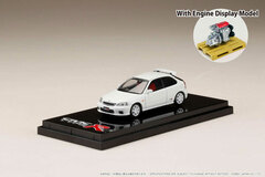 1/64 Honda CIVIC TYPE R (EK9) Championship White w/Engine Display Model