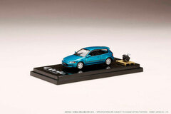 1/64 Honda Civic (EG6) SiR II / Tahitian Green Pearl w/Engine Display Model