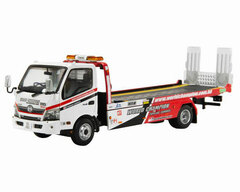 Tiny City No.163 Hino 300 World Champion Car Trailer