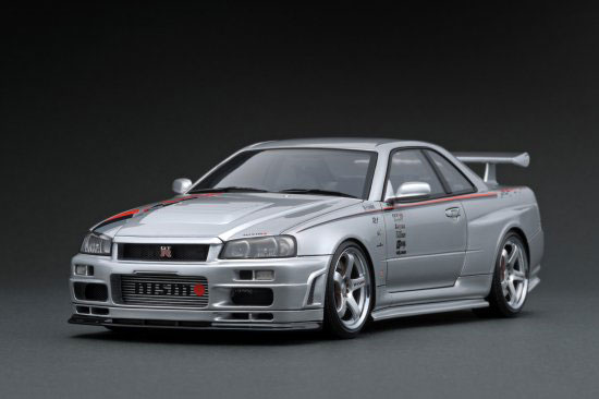 1/18 Nismo R34 GT-R R-tune Silver