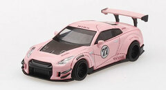 1/64 LB-WORKS Nissan GT-R R35 Type 2 Rear Wing Version 3 Pink Pig (Right-hand Steering)