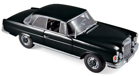 1/18 Mercedes-Benz 280 SE Coupe 1969 Black
