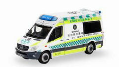 Tiny City No.166 Mercedes Sprinter St. John Ambulance (SJ23)