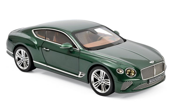 1/18 Bentley Continental GT 2018 Metallic Green