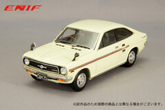 1/43 Nissan Sunny 1200 GX5 Coupe 1972 Model Sun Yellow