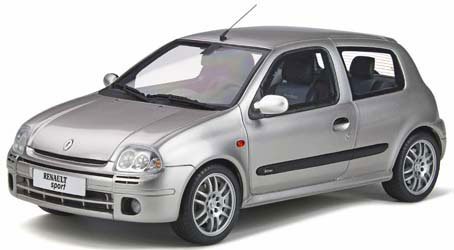 1/18 Renault Clio 2 RS Phase 1 (Silver)