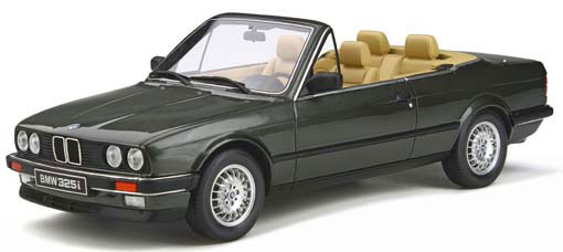 1/18 BMW 325i (E30) Convertible (Green)