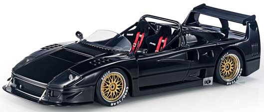 1/18 F40 LM Beurlys Barchetta (Black)