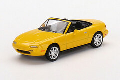 1/64 Mazda Miata MX-5 (NA) Sunburst Yellow (Left-hand Steering)
