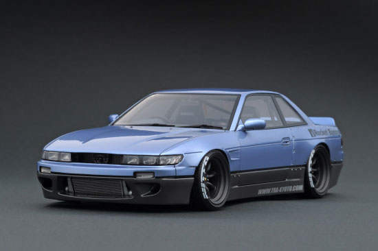 1/18 Rocket Bunny S13 V1 Purple Silver / Gray