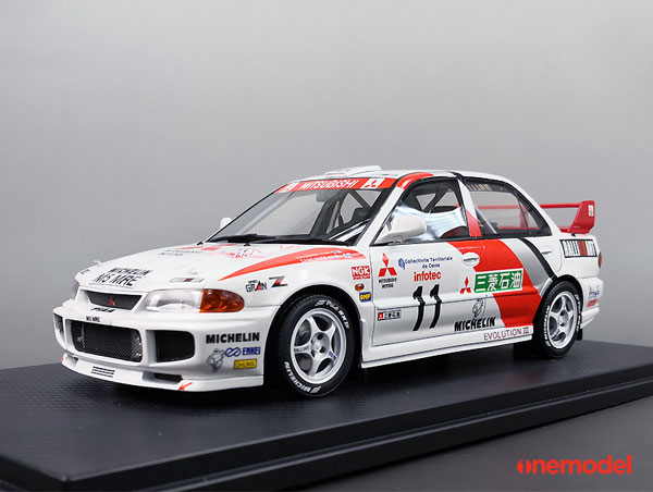 1/18 Mitsubishi EVO III Racing