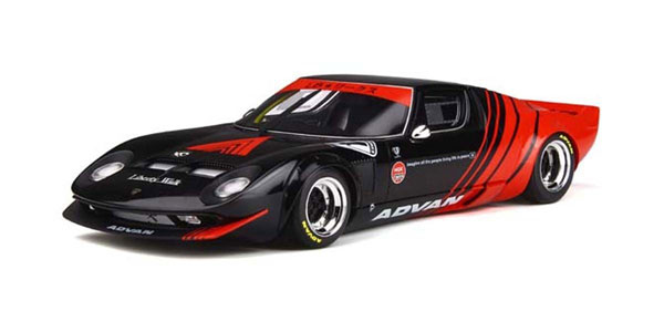 1/18 LB*WORKS Miura (Black/Red) Asia Exclusive