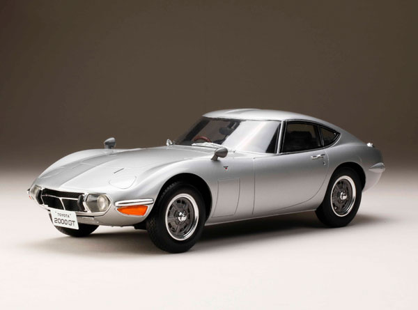 1/18 Toyota 2000GT (MF10) Late Model Sliver