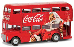 1/64 London Bus (Double Decker) Christmas Coca Cola