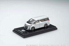 1/64 Toyota Alphard (H30W) Custom Version White Pearl Crystal Shine