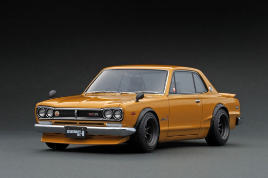 1/18 Nissan Skyline 2000 GT-R (KPGC10) Brown