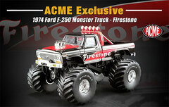 1/64 1974 FORD F-250 MONSTER TRUCK - FIRESTONE