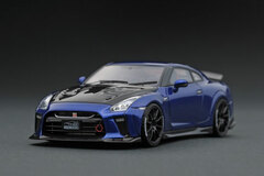 1/43 TOP SECRET GT-R (R35) Blue Metallic