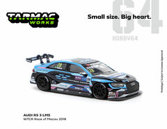 1/64 Audi RS 3 LMS WTCR Race of Macau 2018 Driver: Kevin Tse