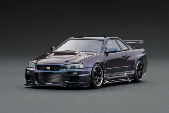 1/43 Top Secret GT-R (BNR34) Midnight Purple