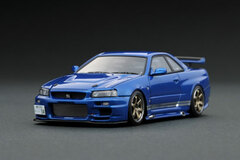 1/43 TOP SECRET GT-R (BNR34) Blue